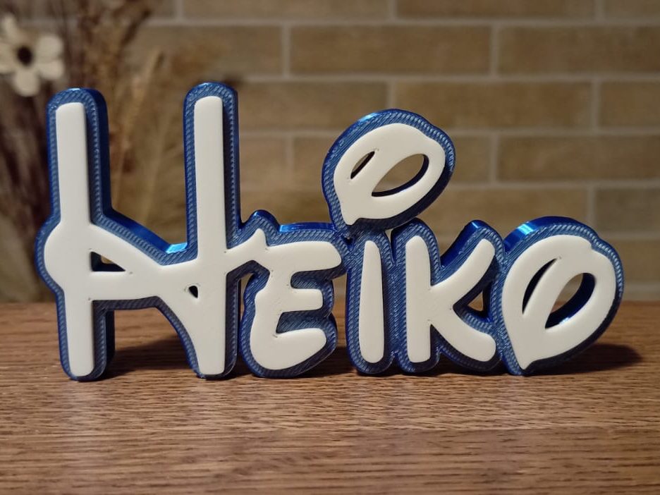 Disney Name Sign Heiko Kid Room Wall Decor Tag — vue 1