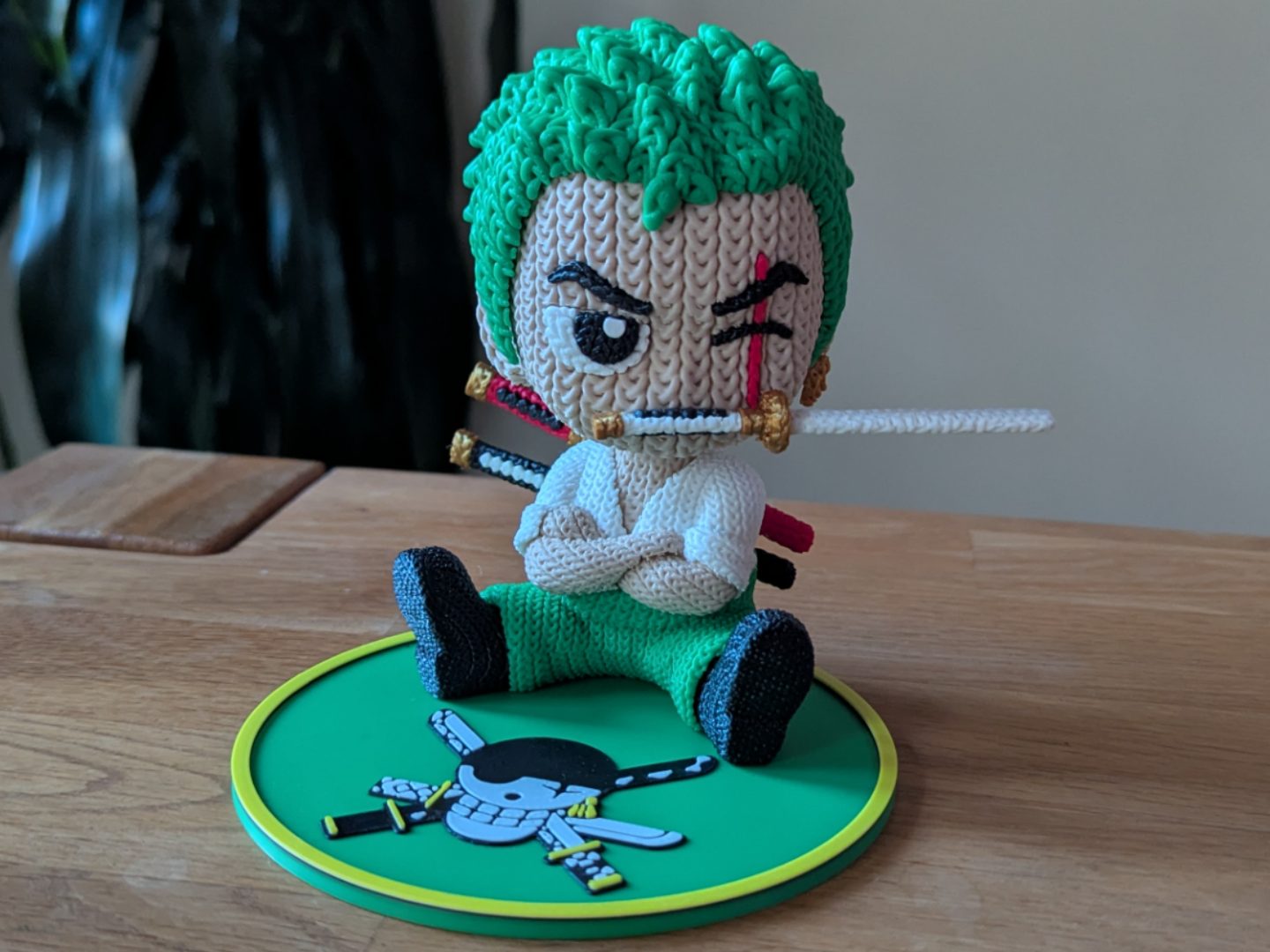 Display Base for Zoro knitted - One Piece — vue 1