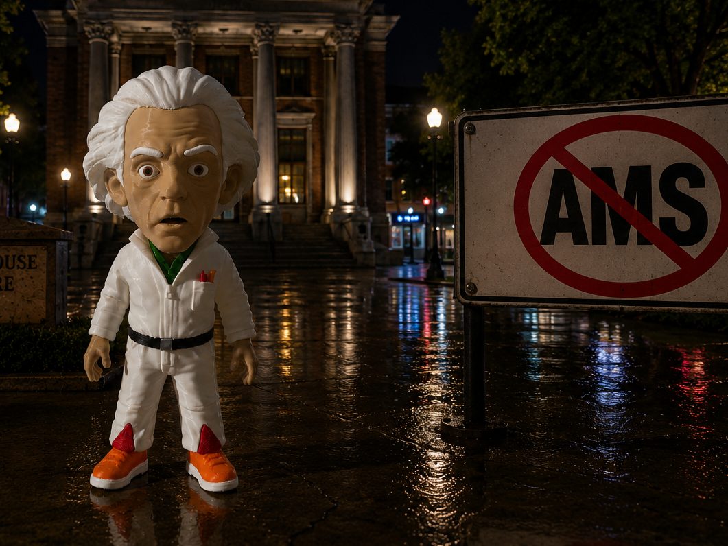 Doc Brown de Regreso al futuro — vue 1
