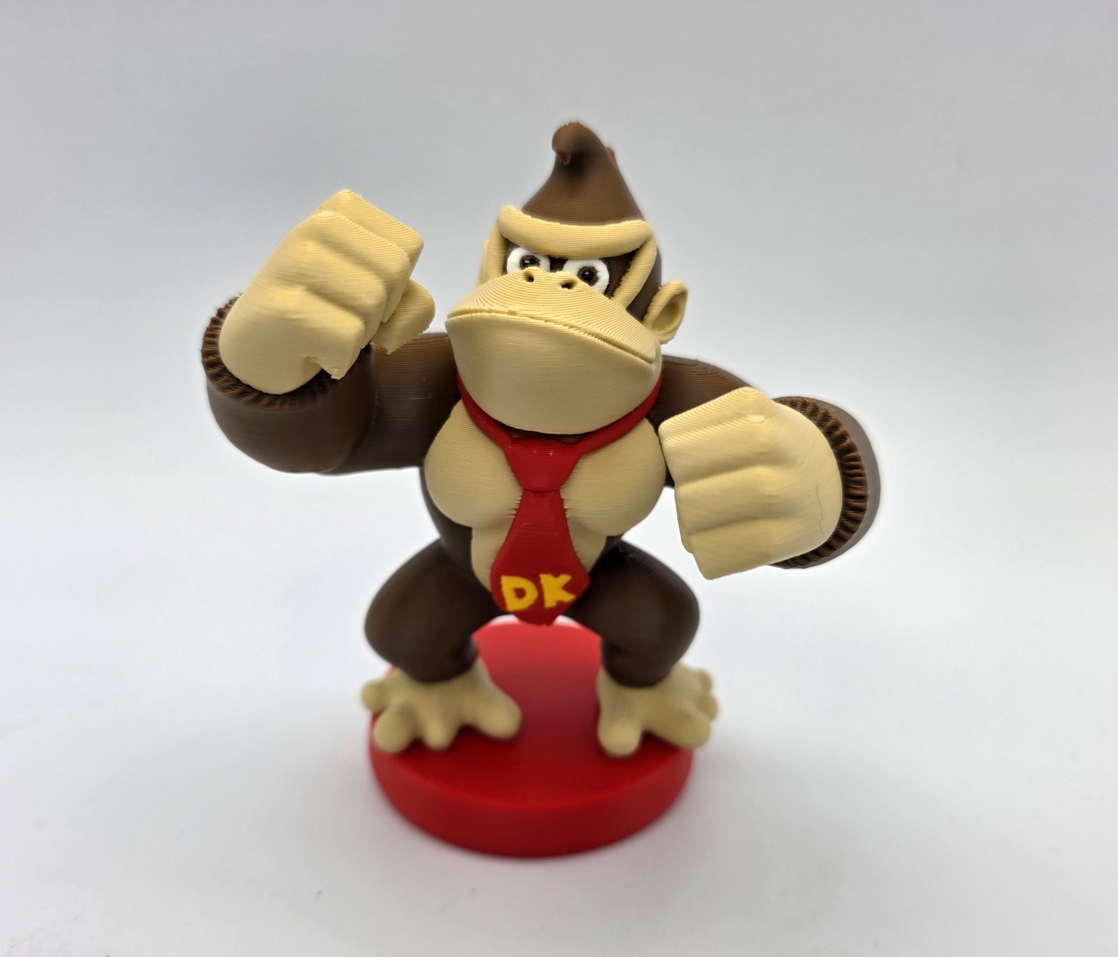 Donkey Kong Amiibo Figure 5-6 Color AMS — vue 1