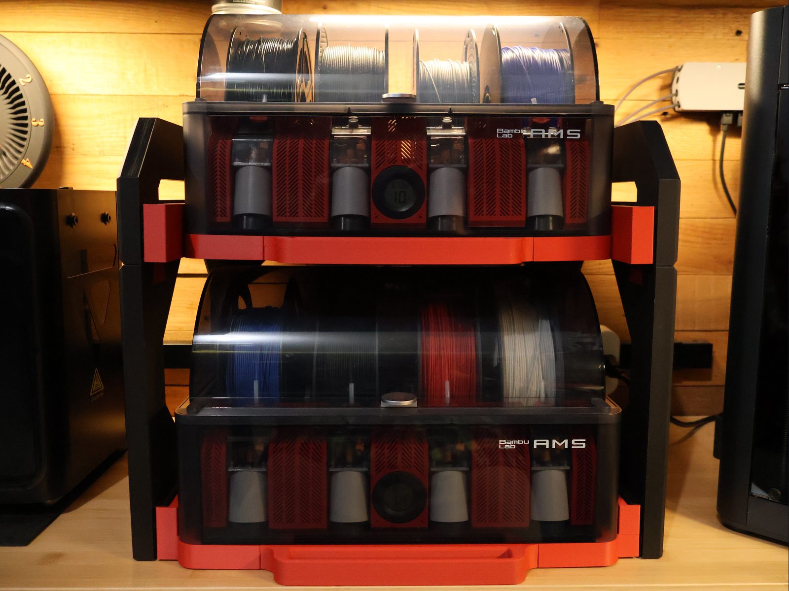 Dual AMS Sliding Rack - Bowtie Assembly — vue 1