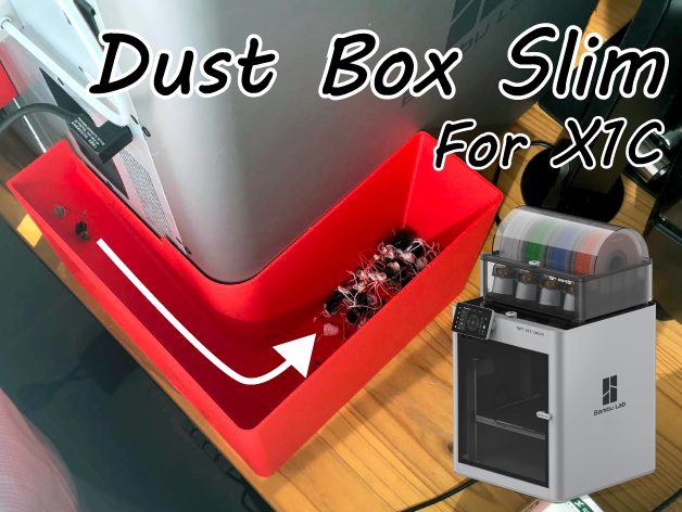 Dust Bax For Bambu Lab-X1-Carbon — vue 1