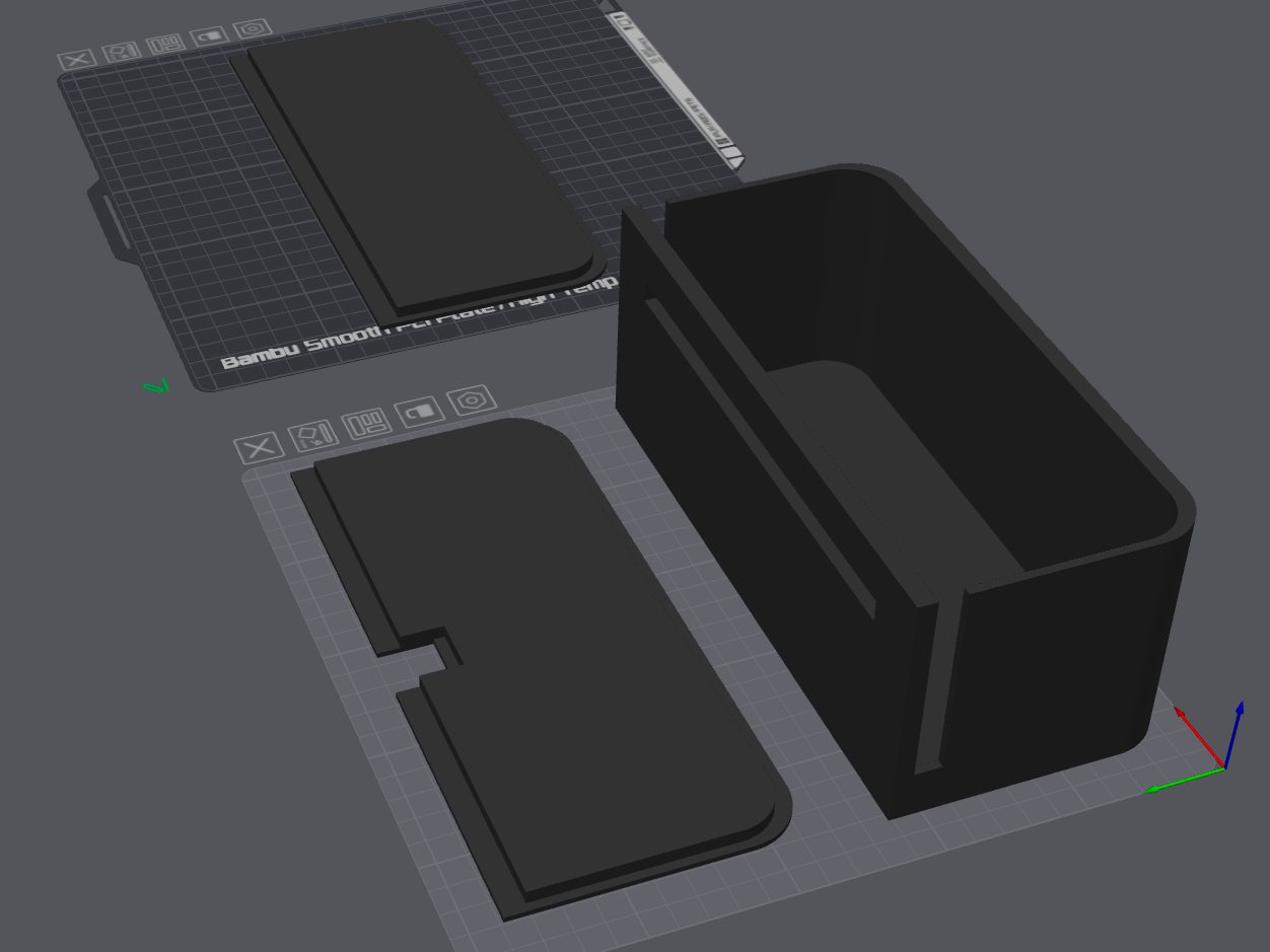 einfache Kabelbox — vue 1