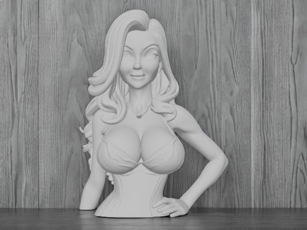 Emma Frost (X-men) Sexy Statue — vue 1