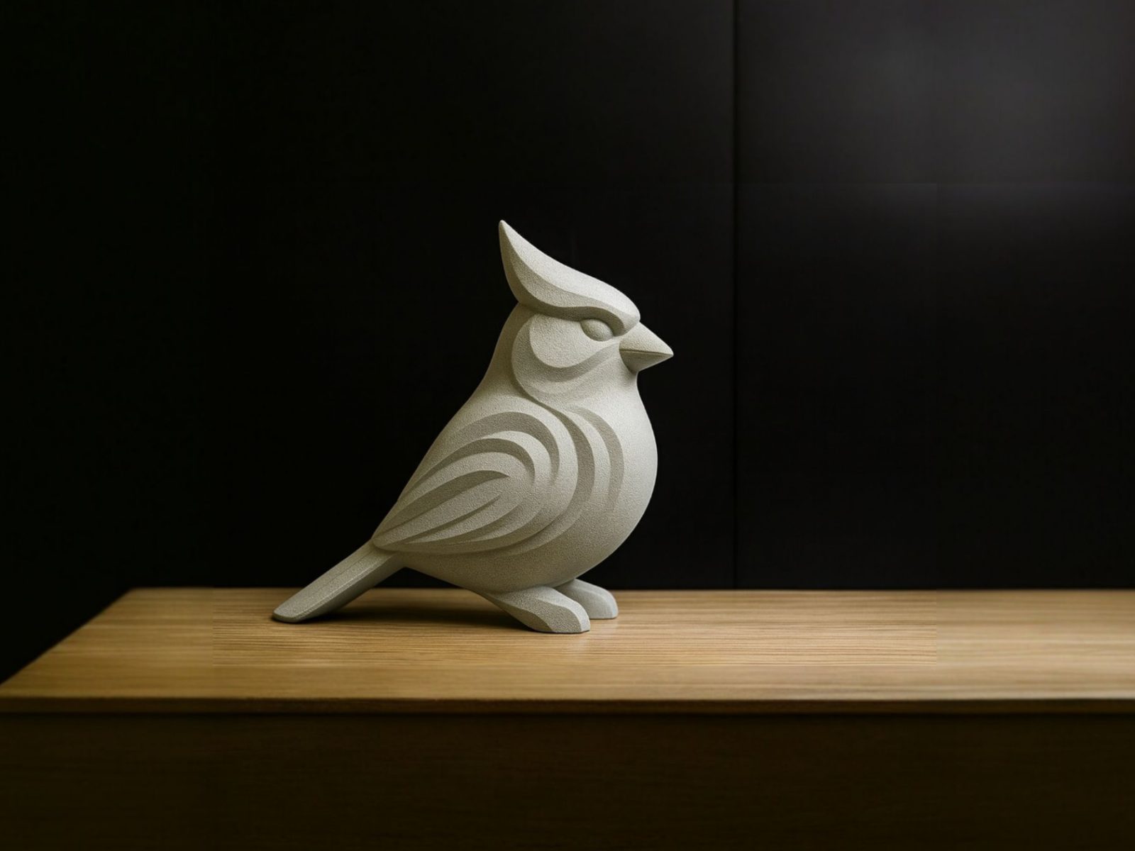 Escultura de Cardenal - Sin soportes — vue 1
