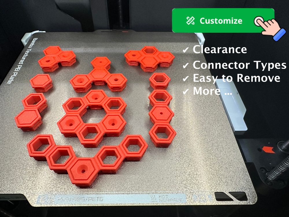 Flexible Inserts for HSW / Honeycomb Storage Wall — vue 1
