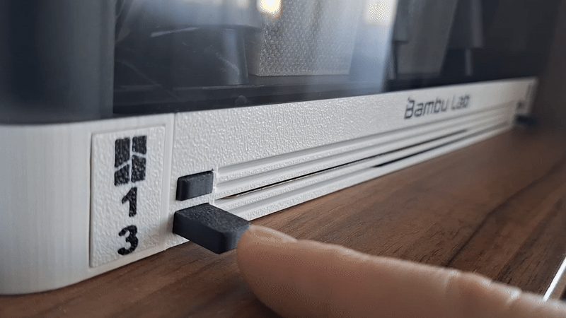 FNT AMS X1C/P2S buildplate holder — vue 1
