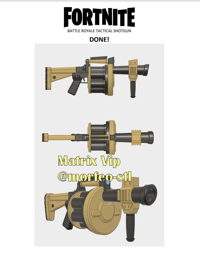 Fortnite Grenade Launcher — vue 1