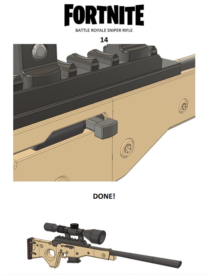 Fortnite Sniperrifle — vue 2