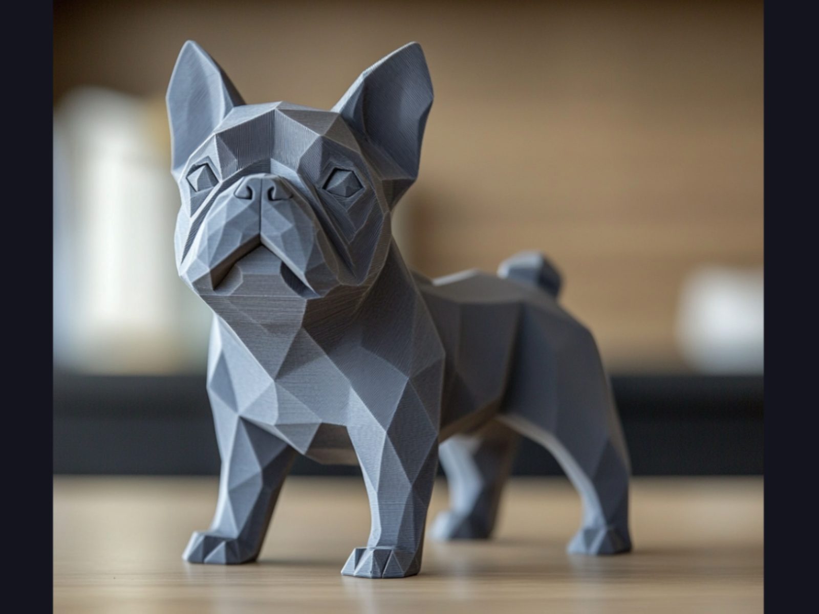 French Bulldog Statue — vue 1