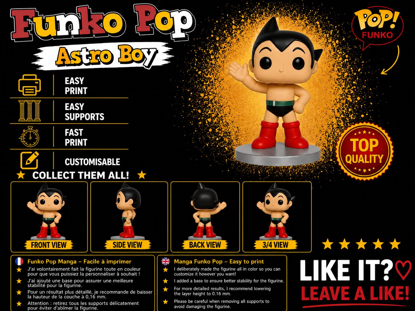 Funko Pop Astro Boy — vue 1