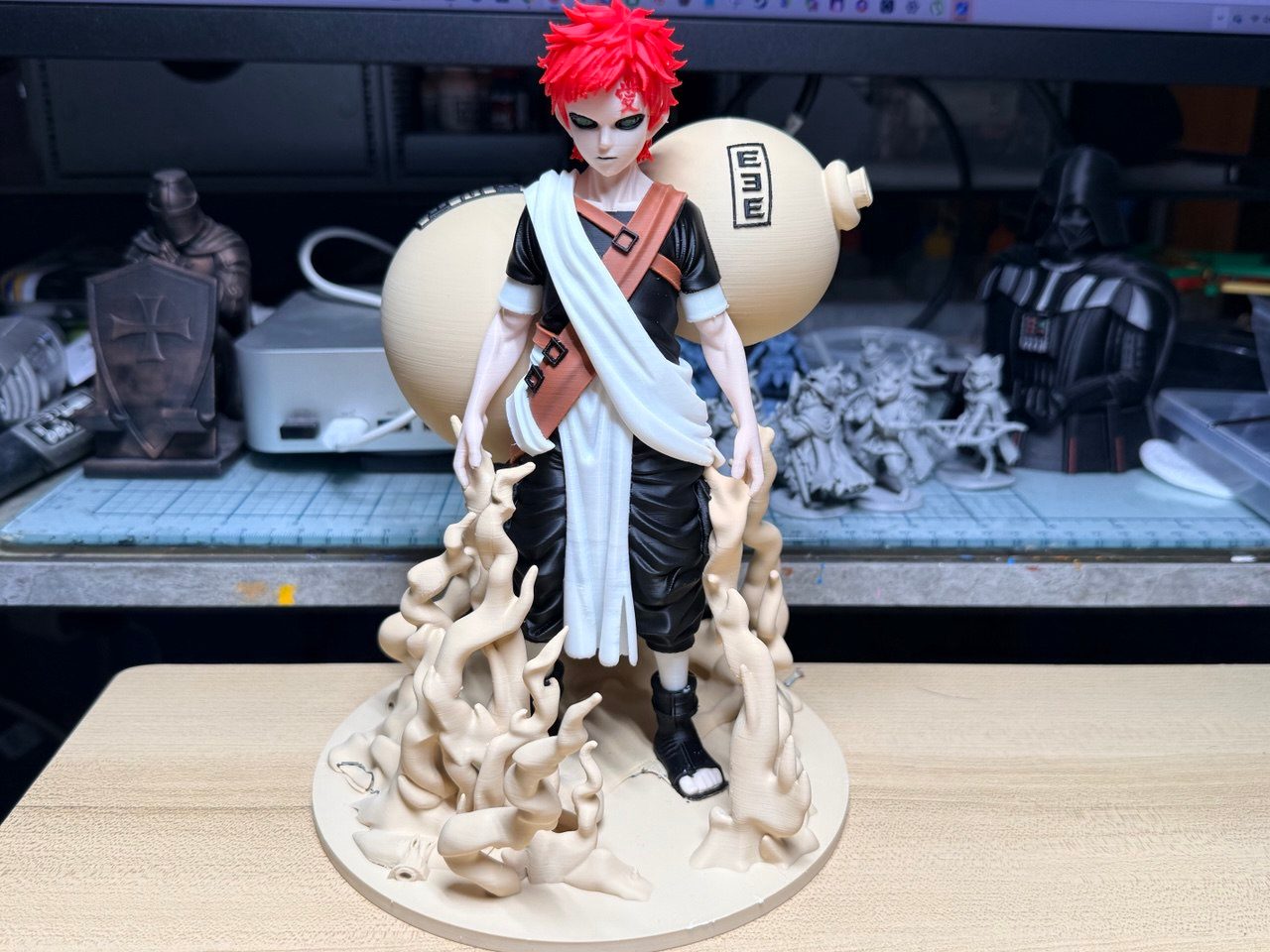 Gaara of the Desert - 22cm High-Detail Statue — vue 1