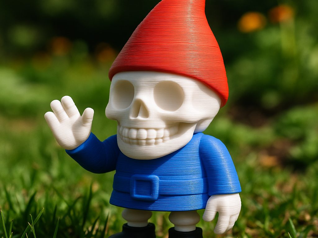 Garden Gnome Skeleton — vue 1