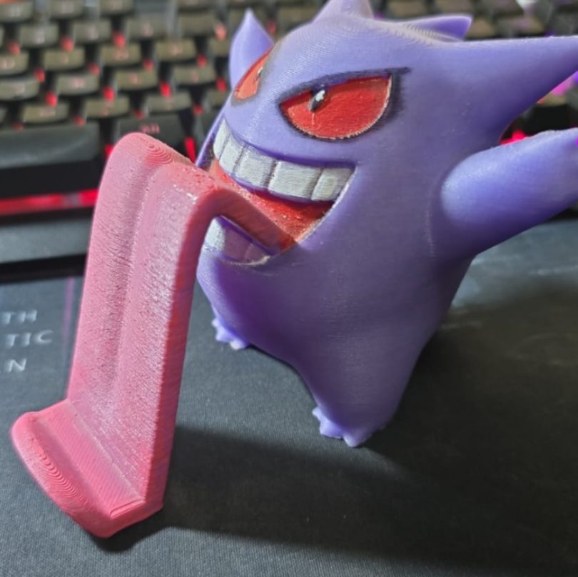 Gengar Phone Stand — vue 1