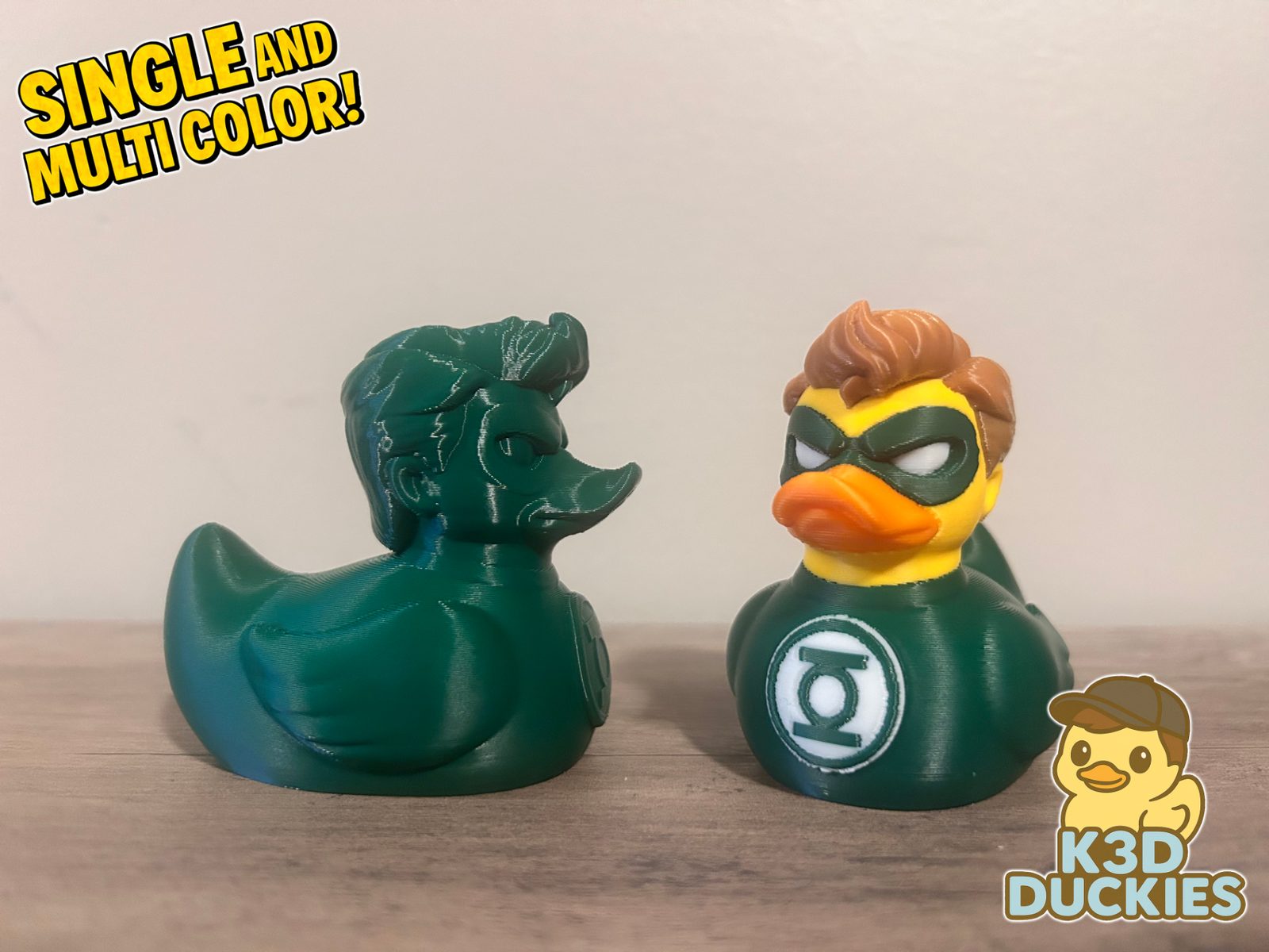 Green Lantern Duck — vue 1