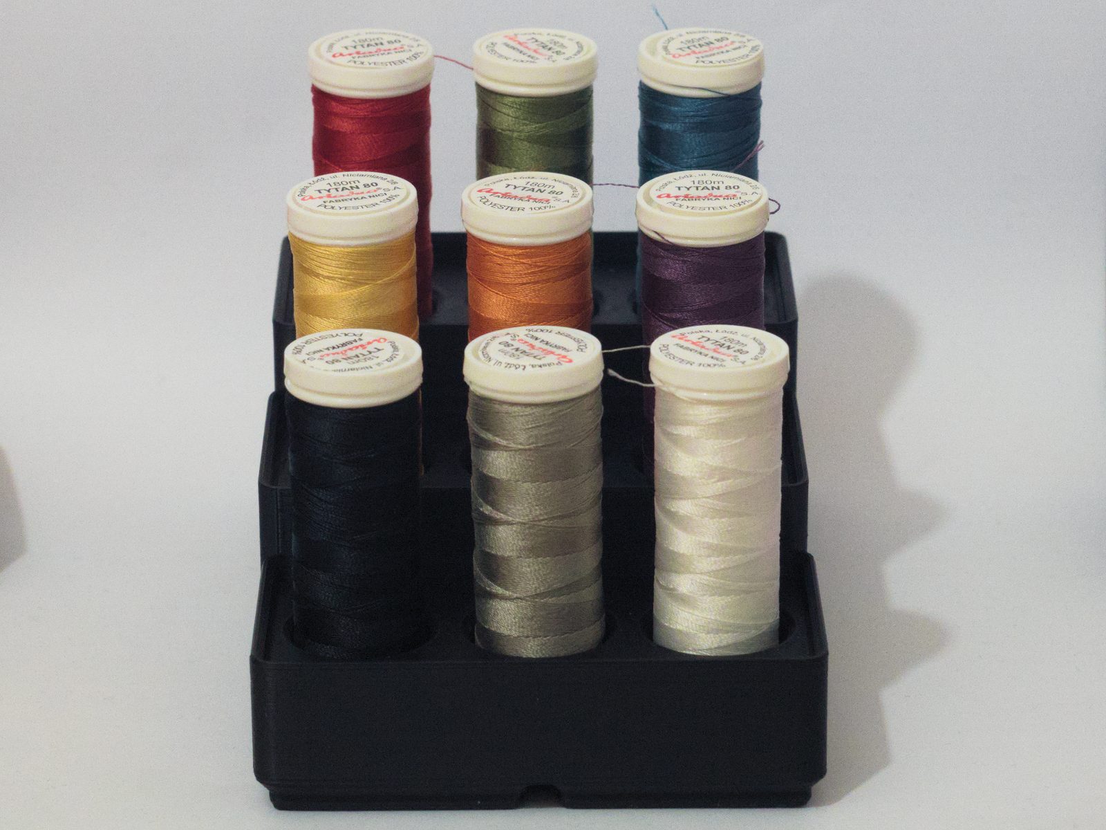 Gridfinity sewing thread holder | 1x2 1x1 — vue 1