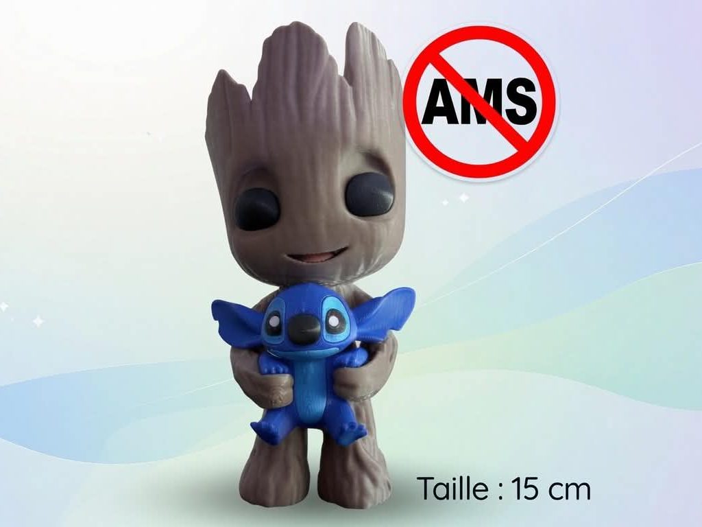 Groot & Stitch — vue 1