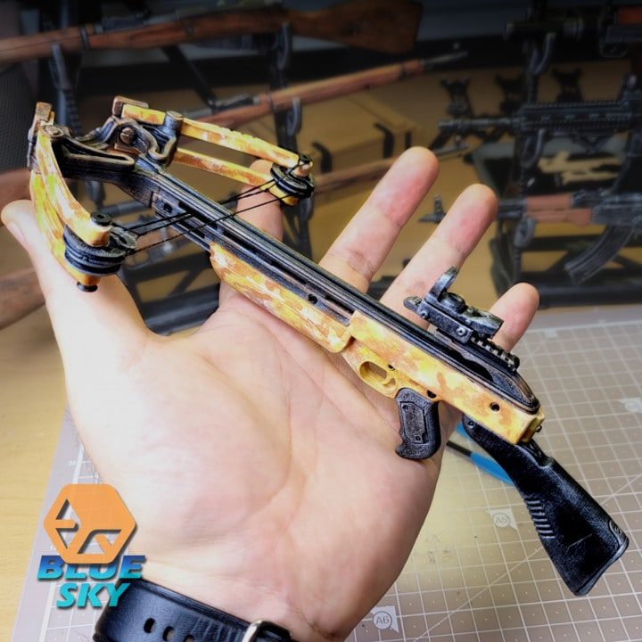 Gun crossbow-CUBE Blue Sky — vue 1