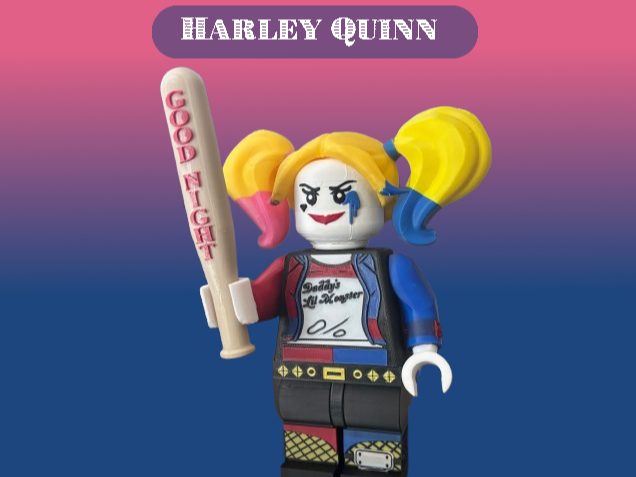 Harley Quinn Brick Figure 500% — vue 1