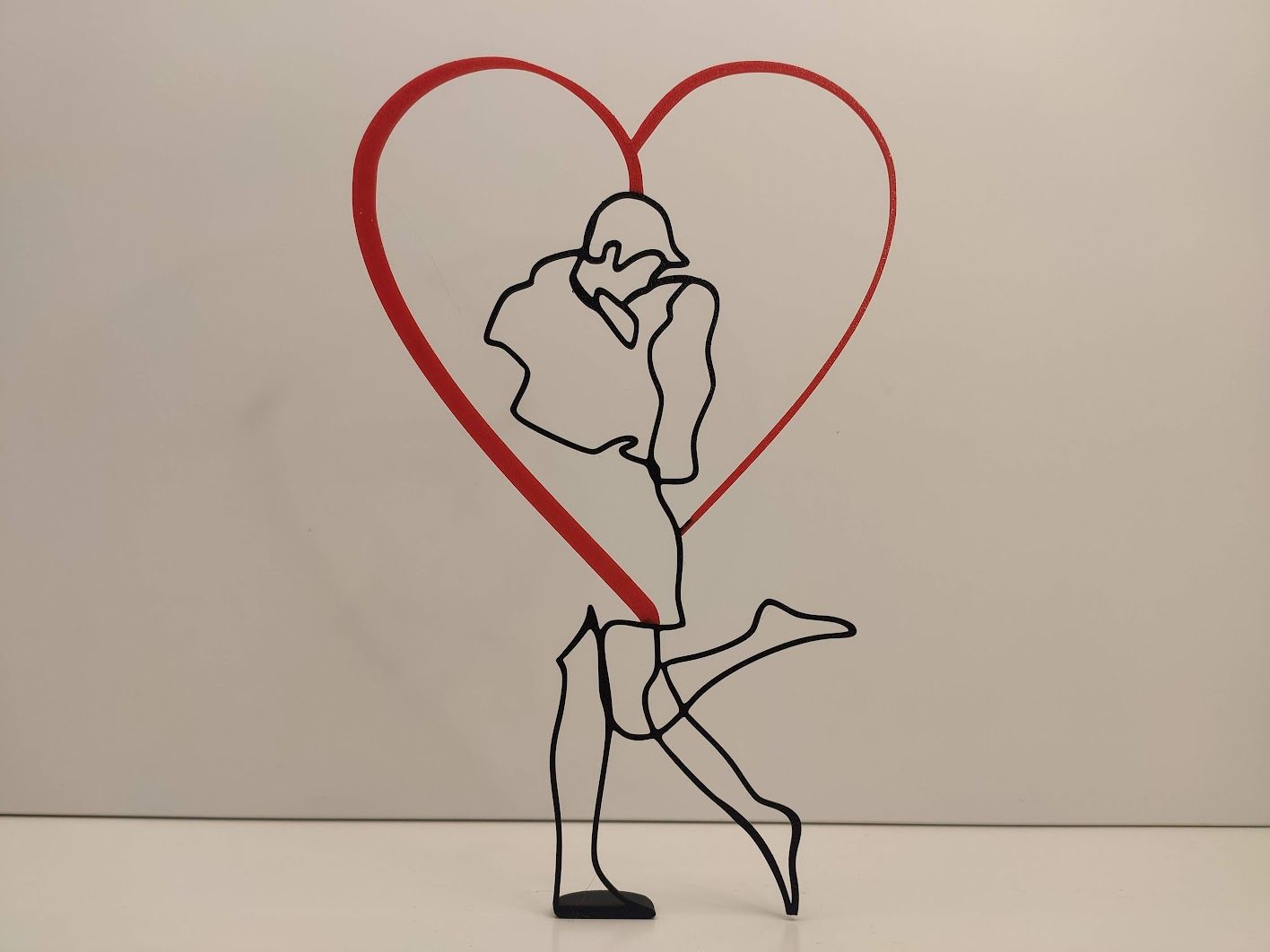 Heart Couple - Ethereal Statuette — vue 1
