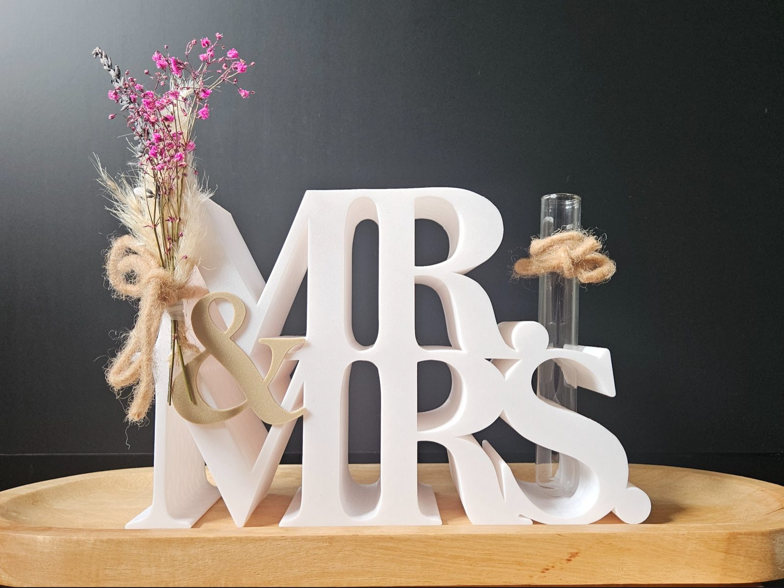 Hochzeitsgeschenk Mr. & Mrs — vue 1