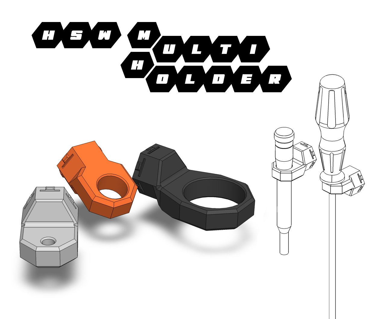 HSW Multi-purpose Holder — vue 1