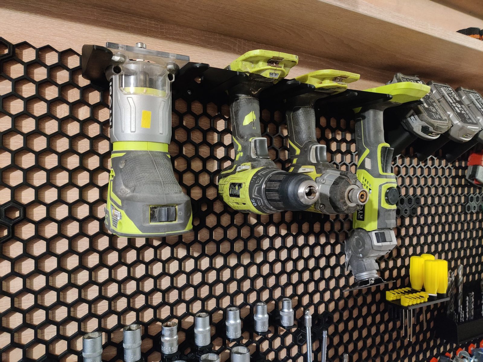 HSW Ryobi tool holder — vue 1