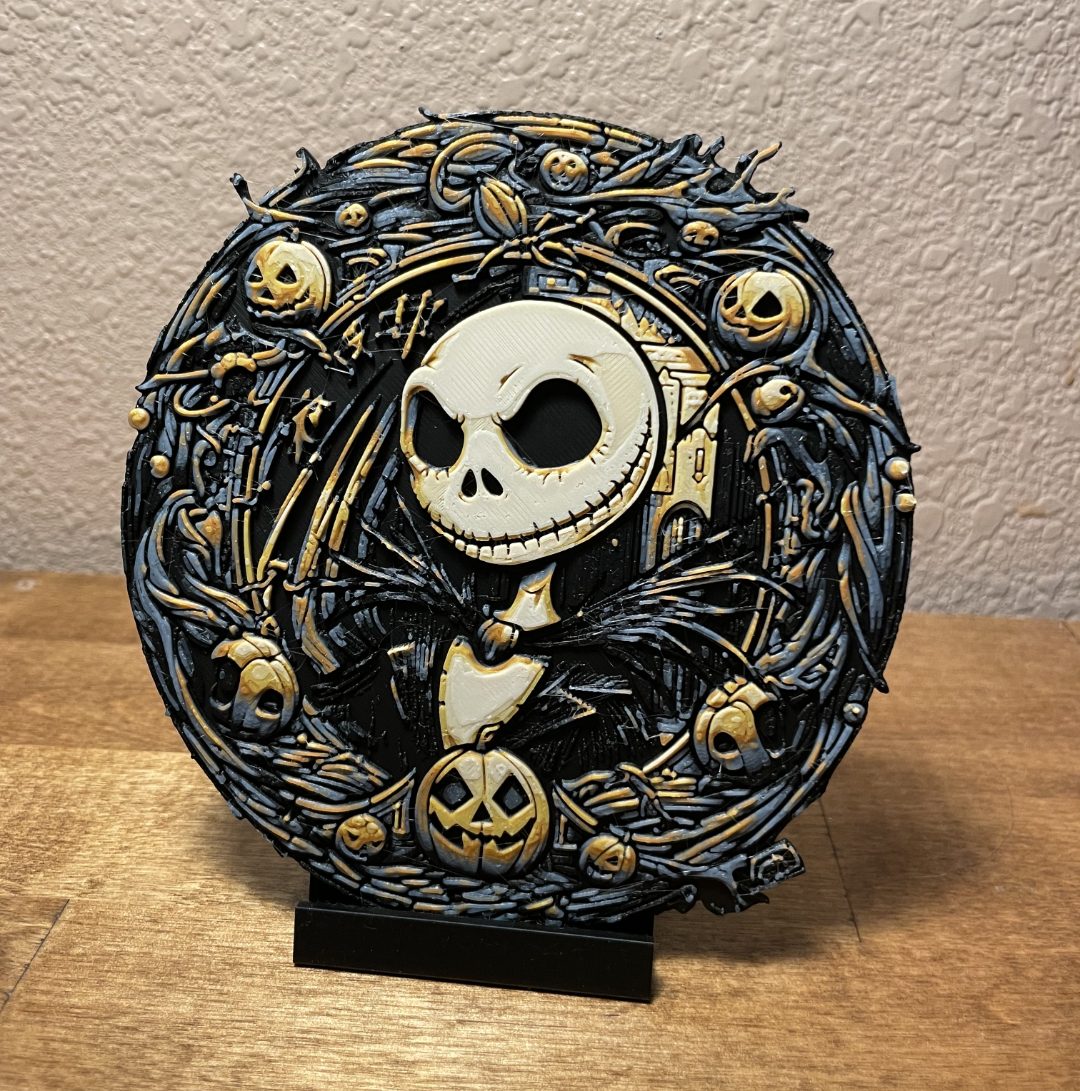 Hueforge - Jack Skellington - Wreath — vue 1