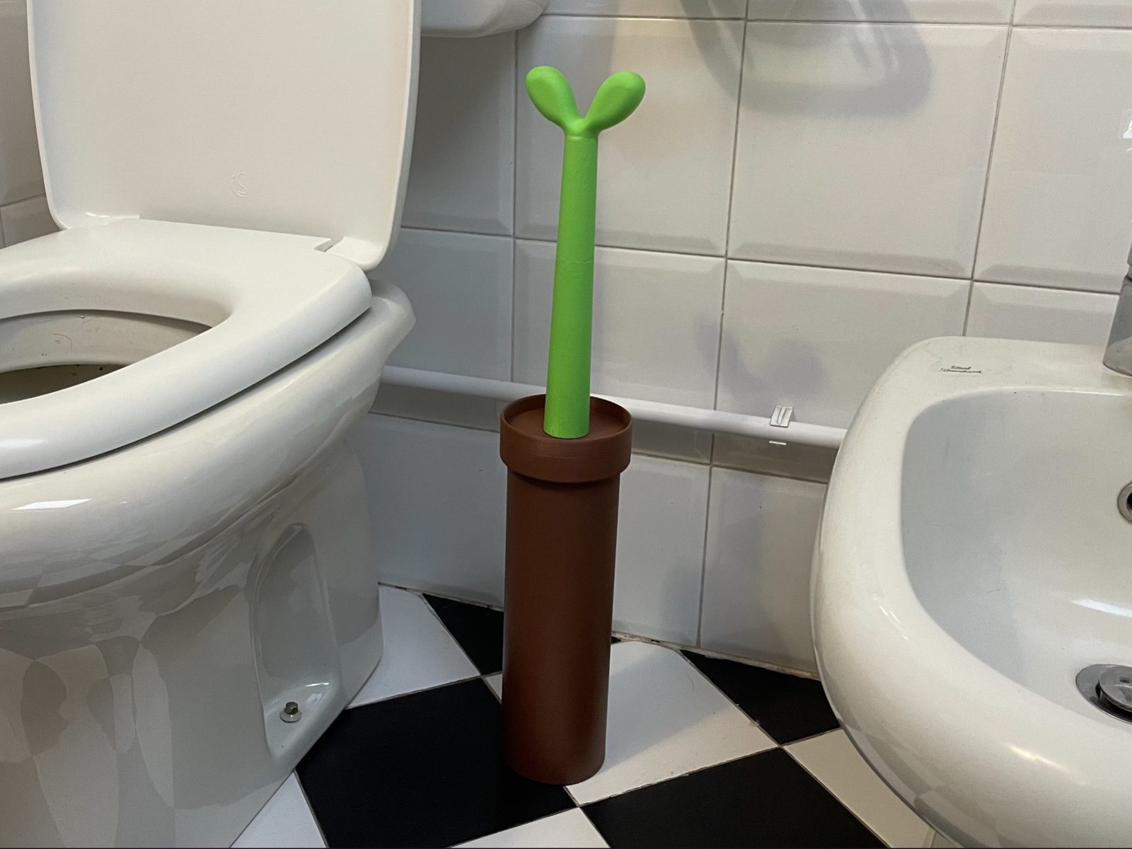 Ikea ENUDDEN Toilet Brush Plant Mod — vue 1