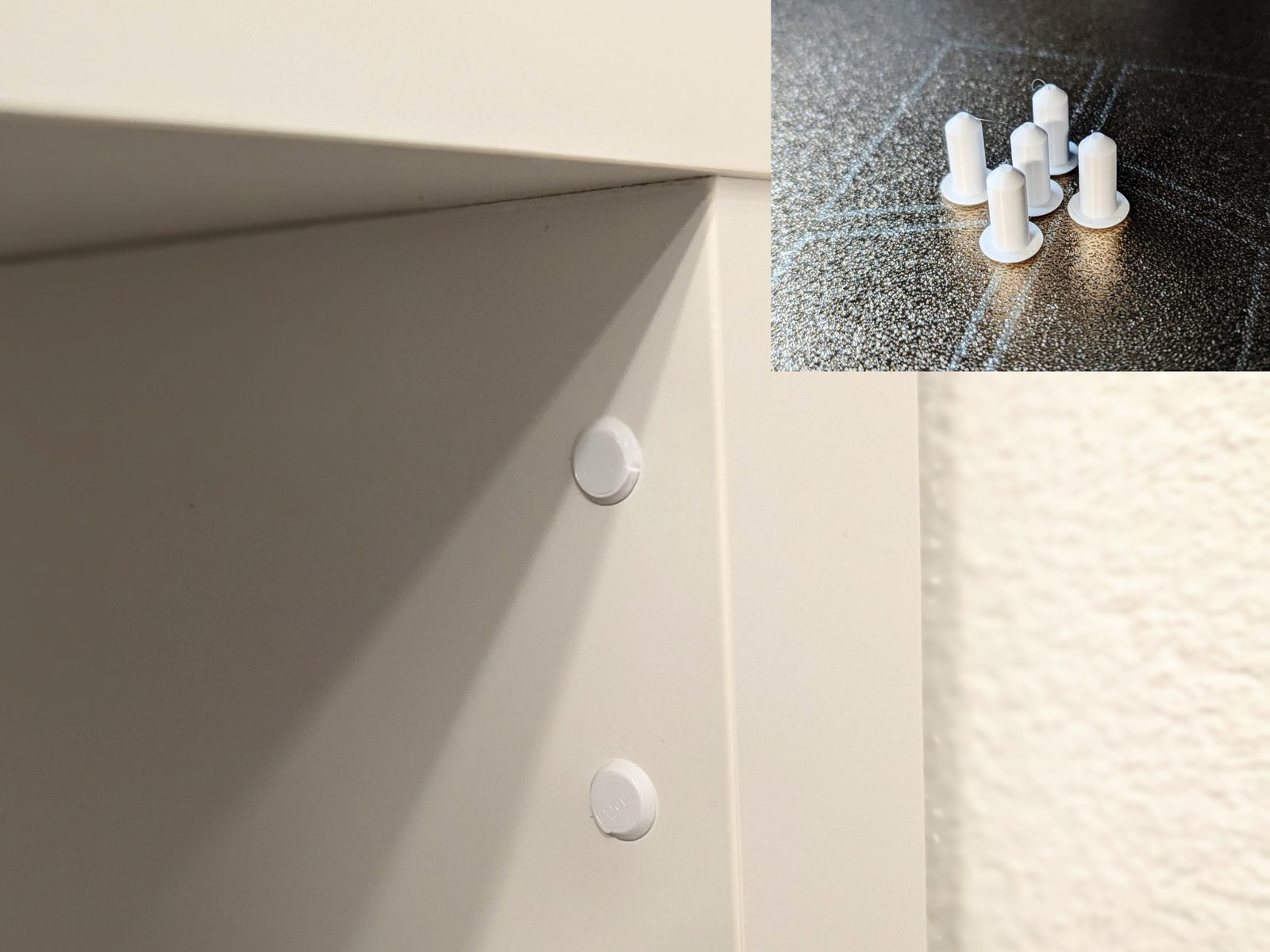 Ikea Kallax Hole Covers — vue 1