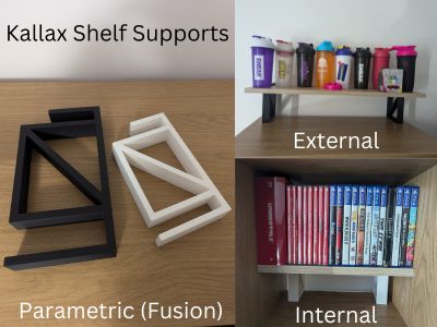 IKEA Kallax Shelving Unit Additional Shelf Hangers — vue 1
