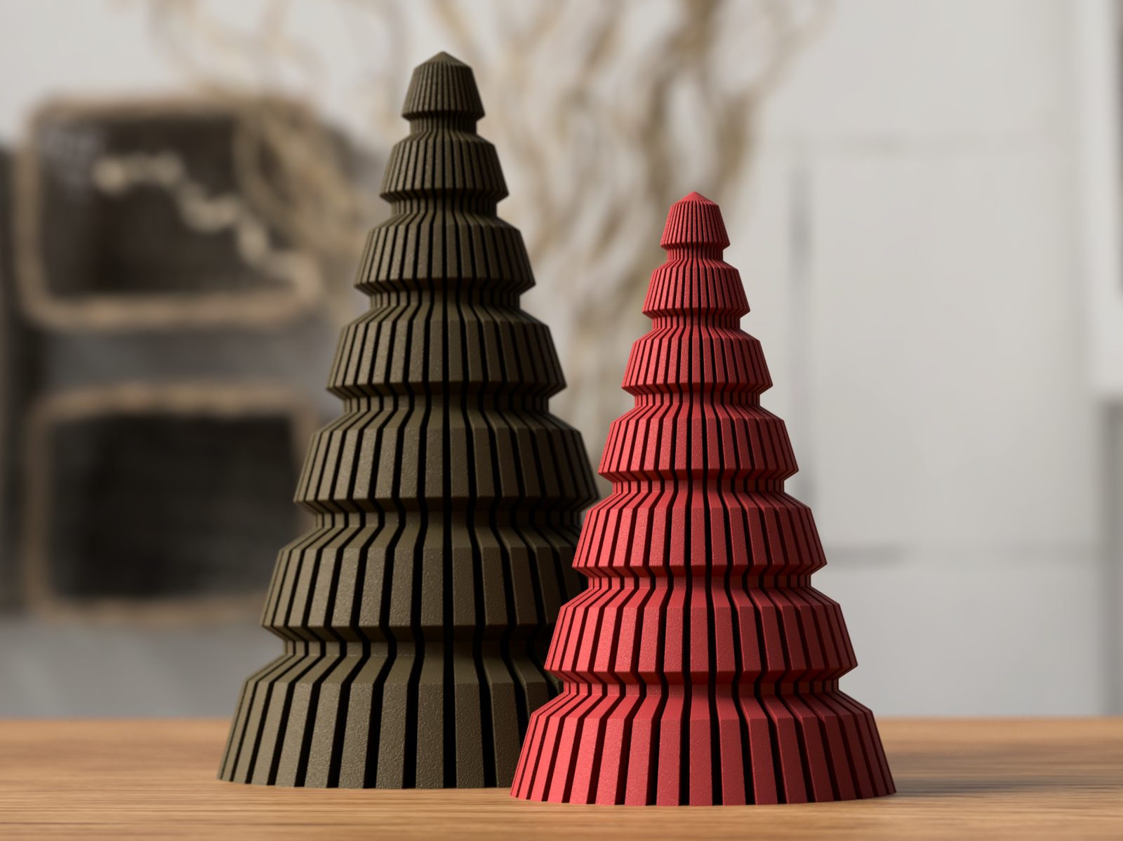 Japandi Christmas Trees — vue 1