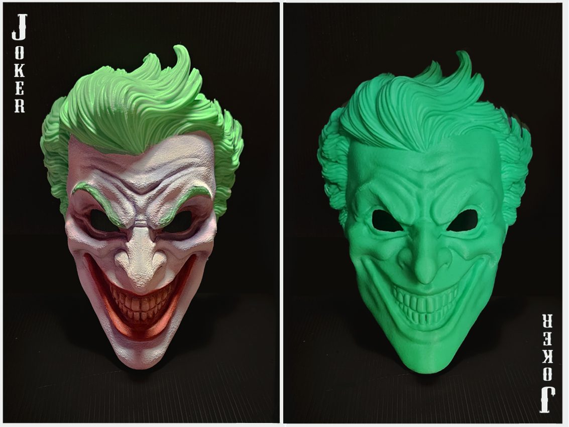 Joker fan art Mask — vue 1