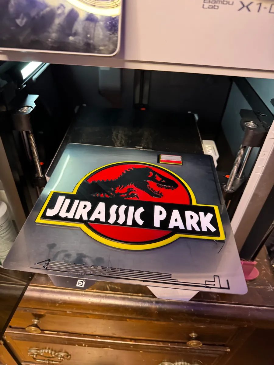 Jurassic Park logo — vue 1