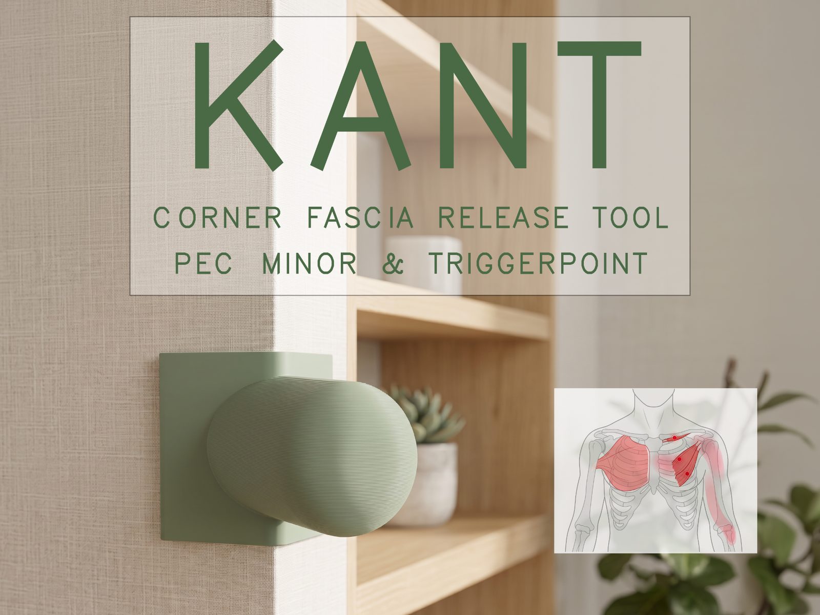 KANT — No mount Fascia Release & Triggerpoint Tool — vue 1