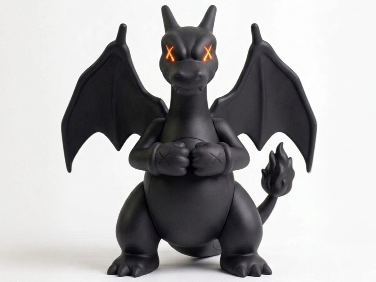 KAWS x Charizard — vue 1