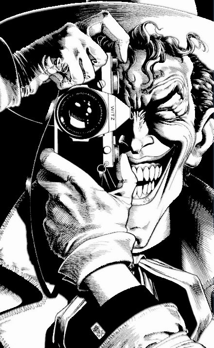 Killing Joke Joker / Wall Art / 2d art / HueForge — vue 1