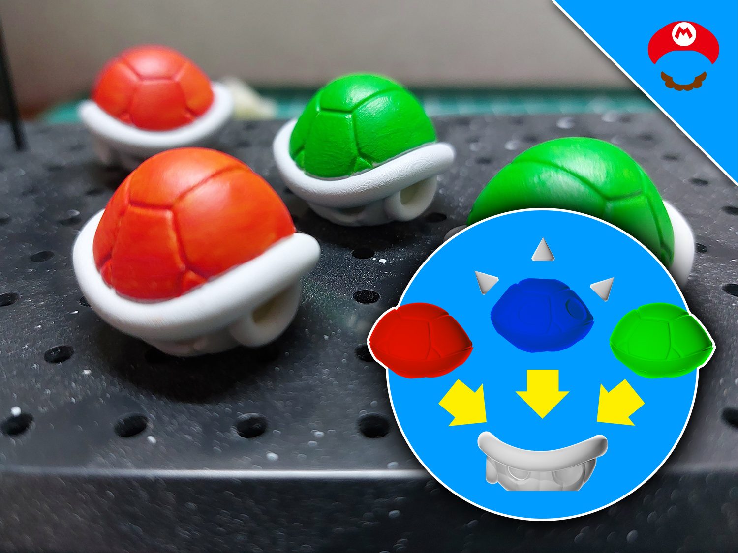 Koopa shell flat — vue 1