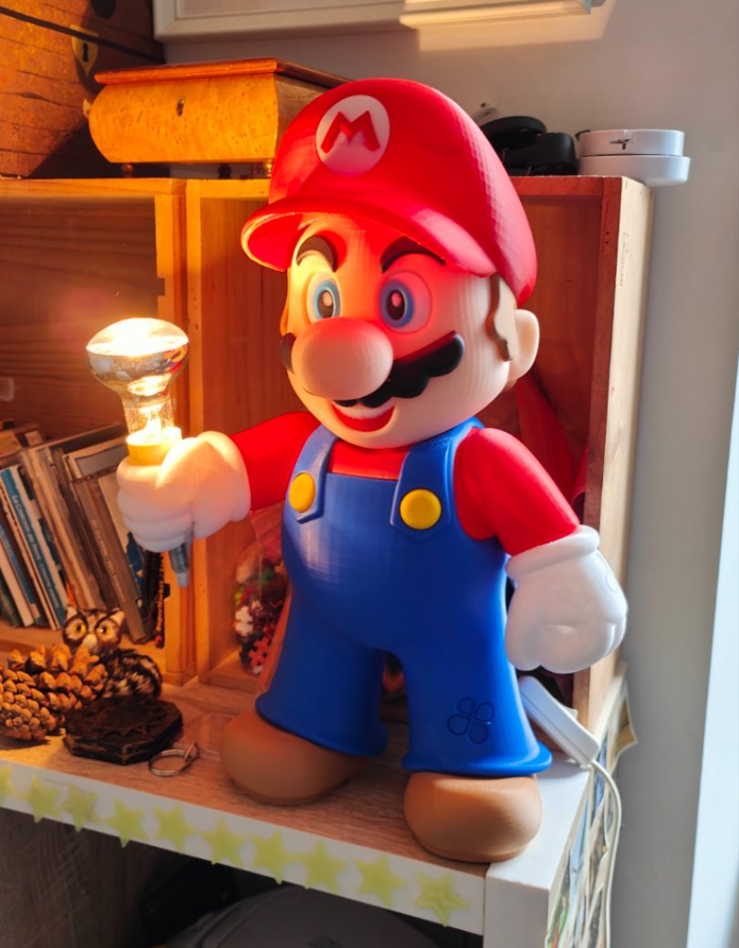 Lampe SUPER MARIO +30cm — vue 1