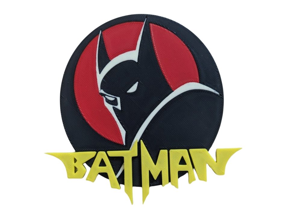 Letrero Batman logo decorativo — vue 1