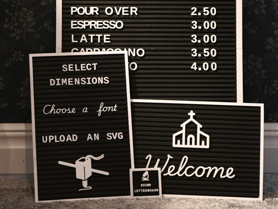 Letter Board and sign board Maker — vue 1