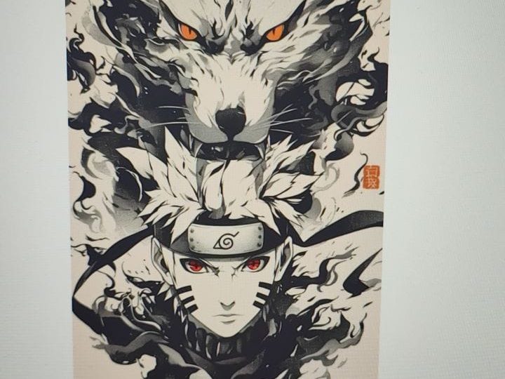 litofania Naruto — vue 1