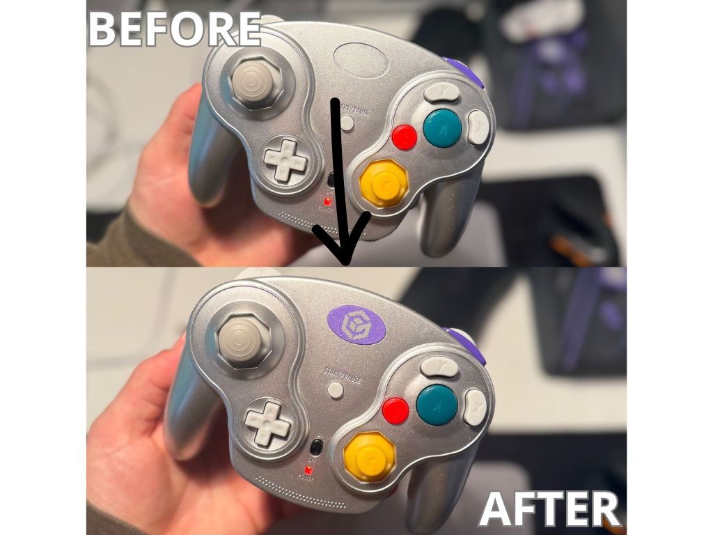 Logo per controller GAMECUBE — vue 1