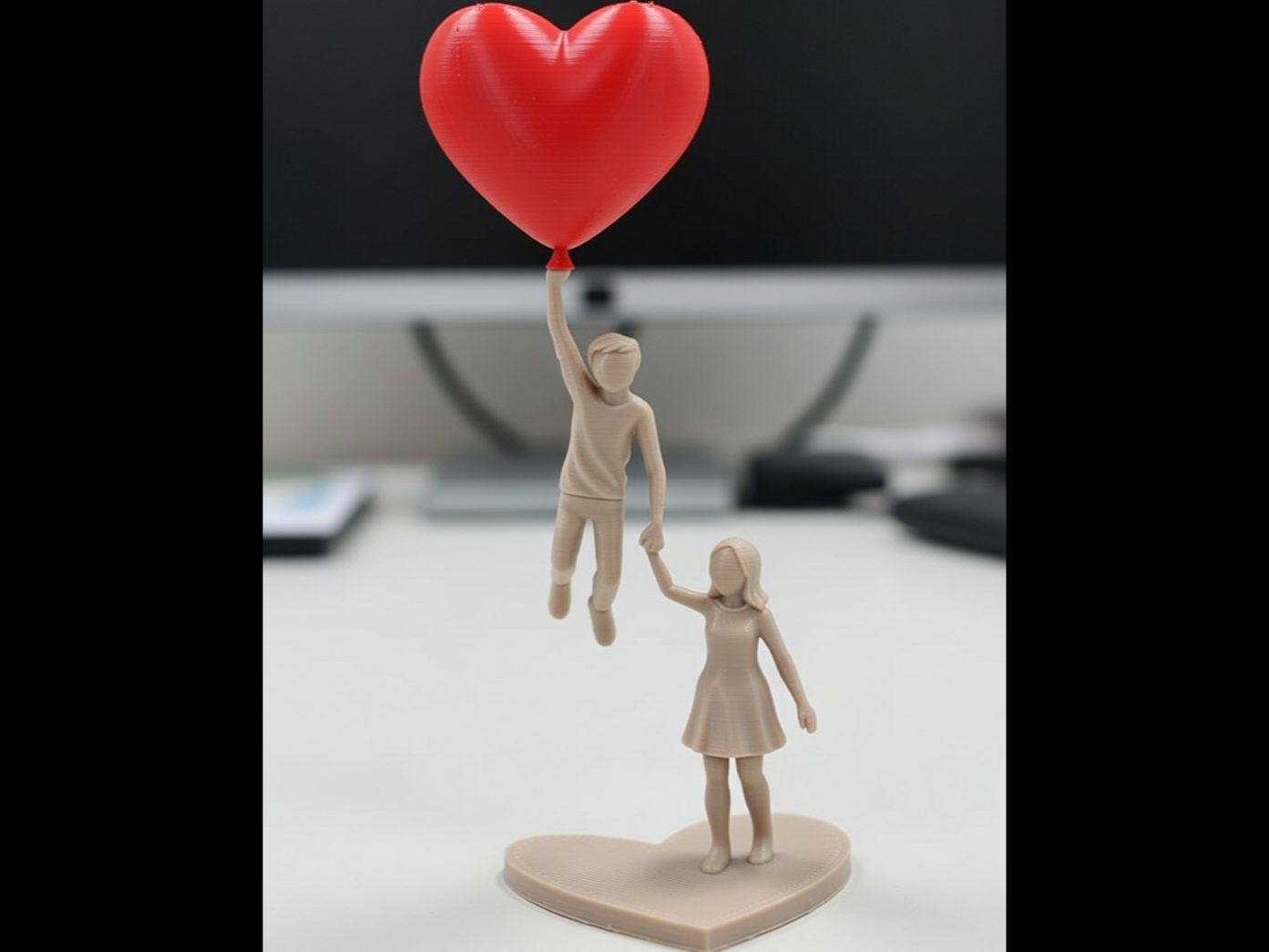 Love is in the Air - Floating Illusion Sculpture — vue 1
