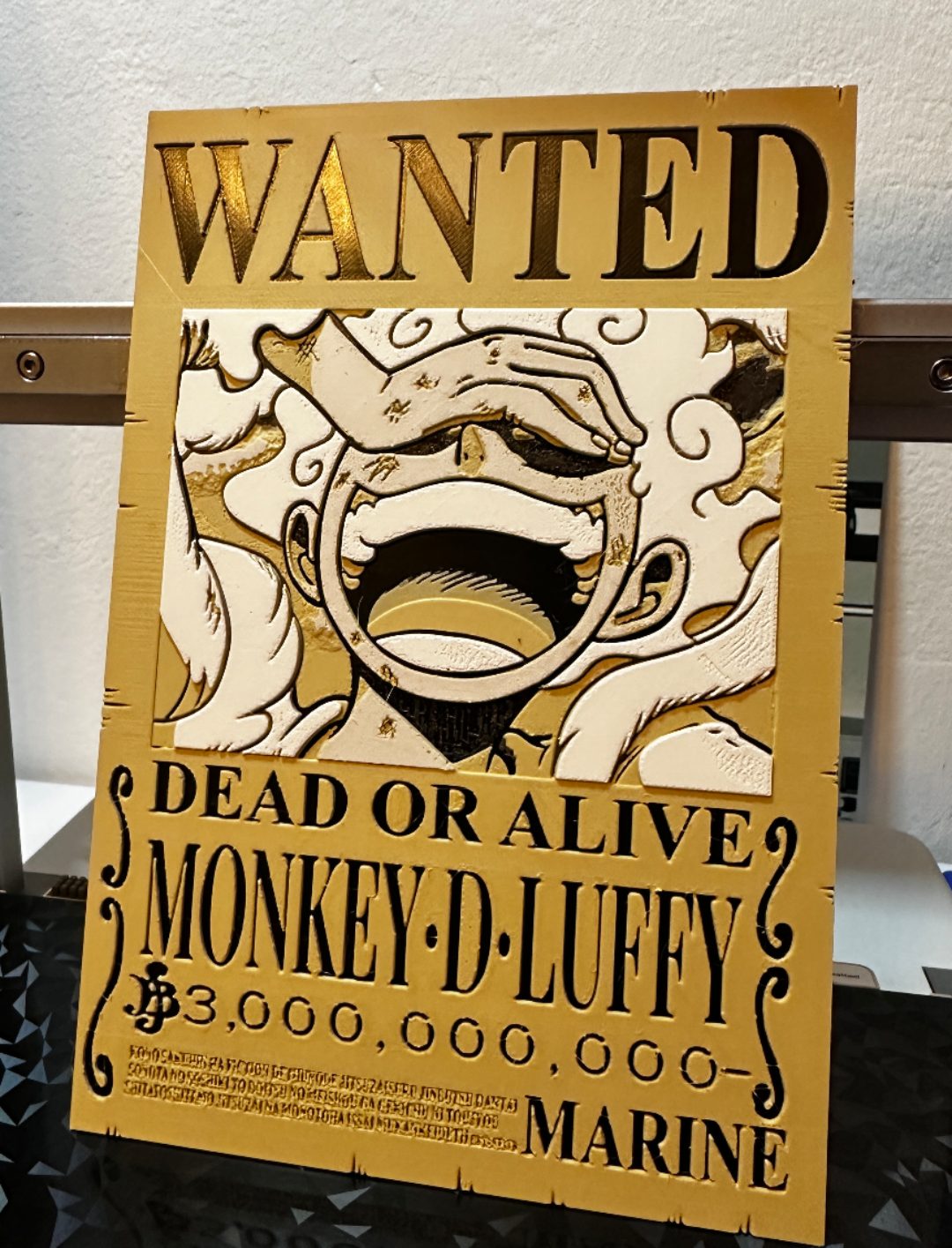Luffy One Piece Hueforge — vue 1
