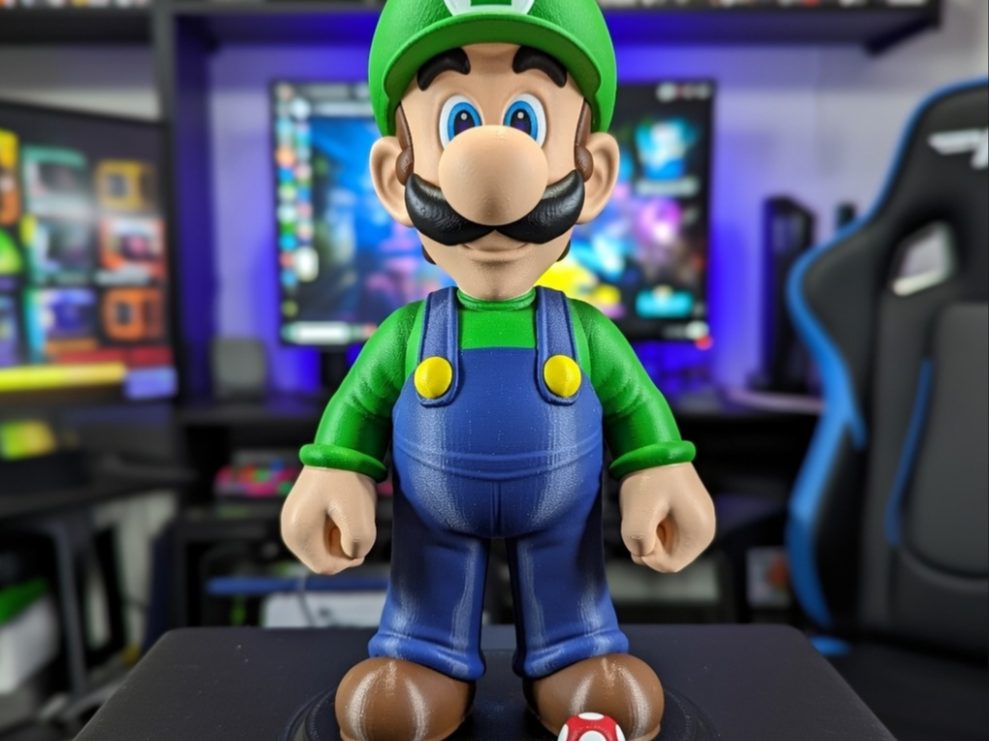Luigi Mushroom Kingdom's Tall Hero Super Mario — vue 1