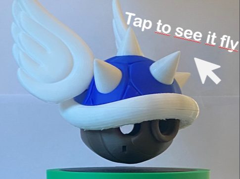 Magnetic levitating blue shell - needed! — vue 1