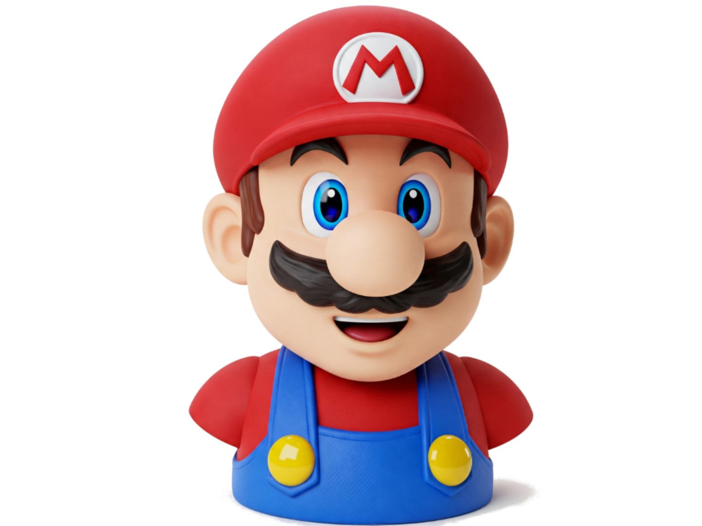 Mario Bust Base Included — vue 1