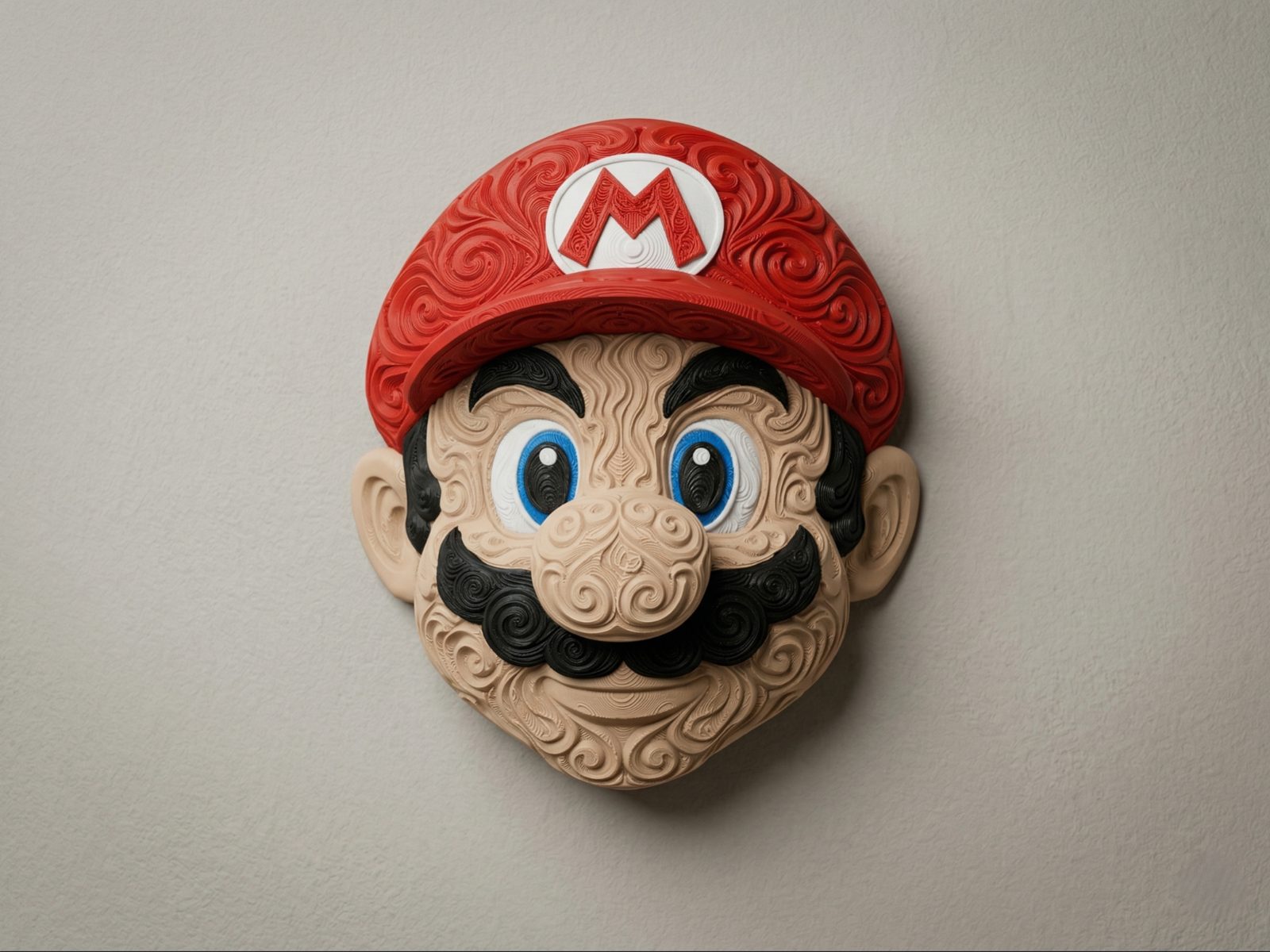 Mario - Fan Art - Arte de pared — vue 1