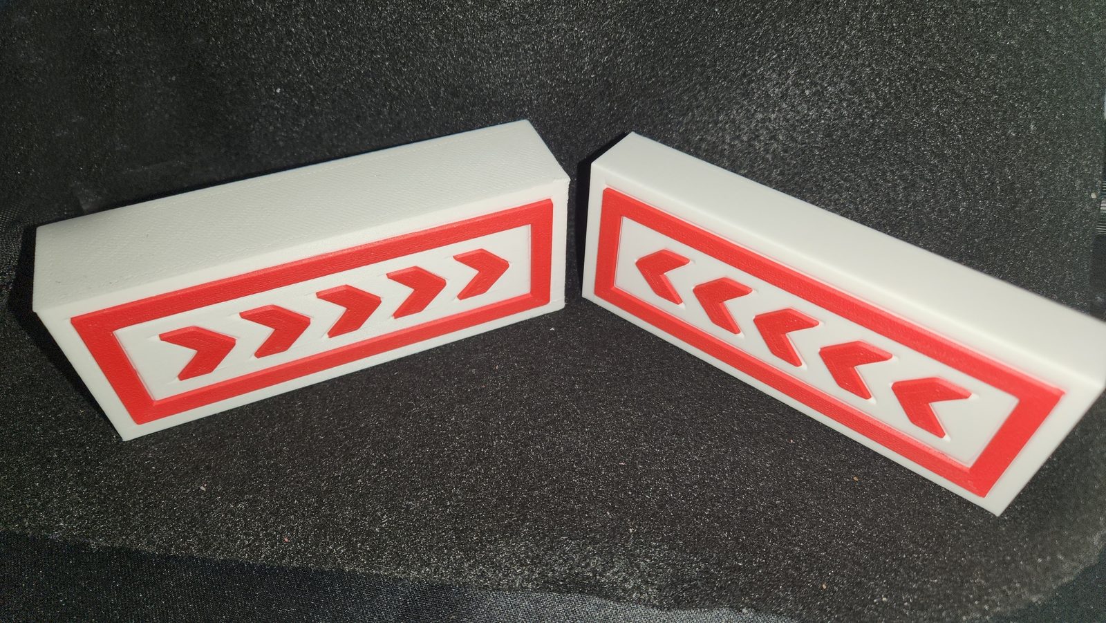 MARIO KART LIVE DUAL SIDED MINI-TURN SIGNS — vue 1